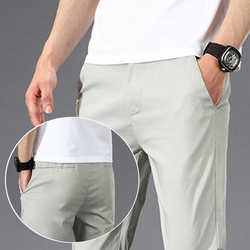 Pantalones De Vestir Hombre Sencillo, Elegante,cómodo