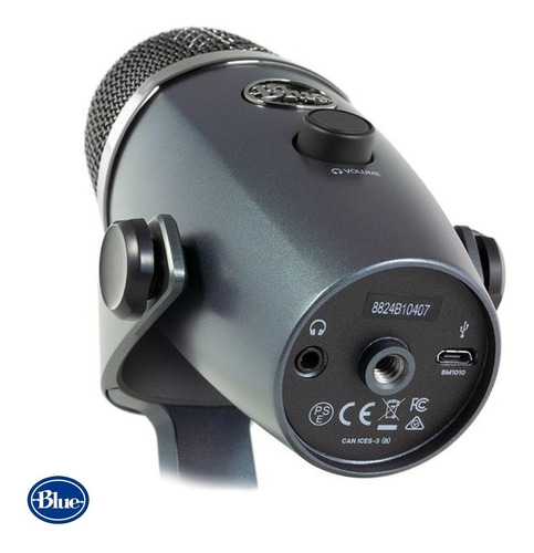 Imagen 2 de 6 de Bc.ec Microfono Usb Blue Yeti Nano Profesional Streaming