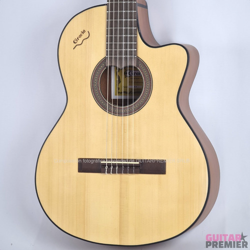 Guitarra Criolla Electroacustica Gracia Aa Corte Fishman