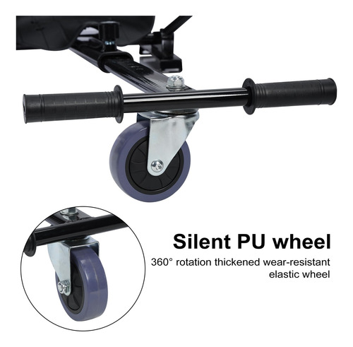 Accesorio De Asiento Para Hoverboard Ajustable Y Todoterreno Camouflaje