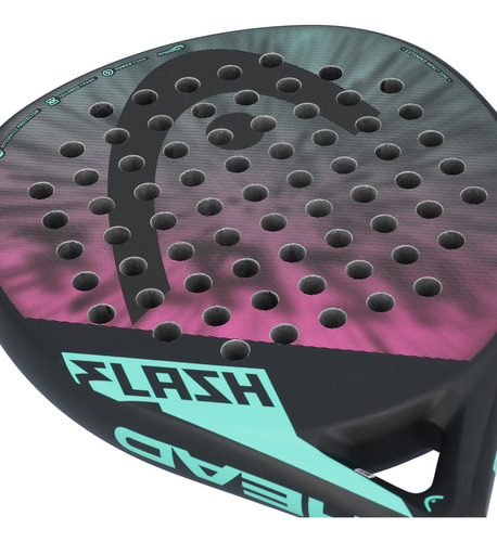 Pala De Tenis Head Flash Padel/pop (menta/rosa) (226123)