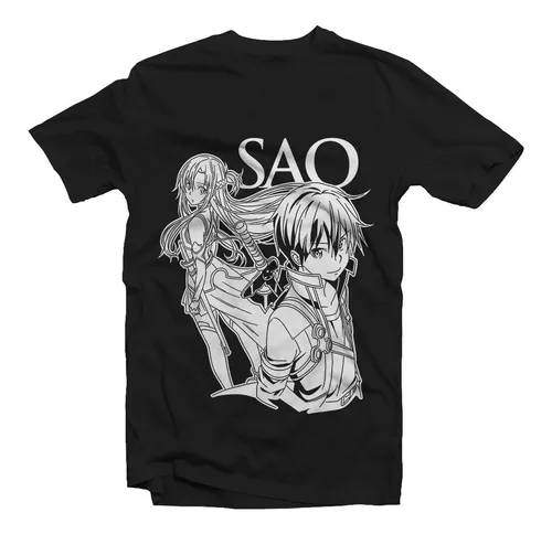 Camisetas de sword art online hotsell