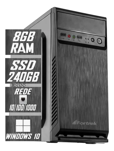 comprar Pc Computador Cpu Intel Core I5 +ssd 240gb, 8gb, Fonte 500w