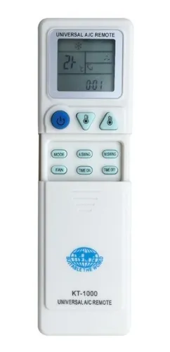 comprar Control Remoto Aire Acondicionado Split Universal Kt-1000 