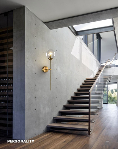 Lámparas Pared Bola De Cristal De Estilo Nórdico