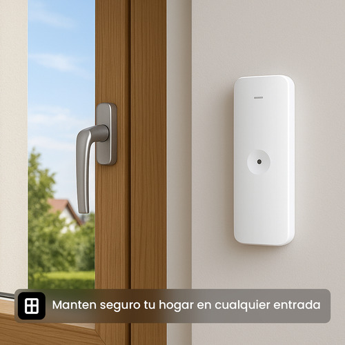 Detector Inalámbrico De Ruptura Hikvision Ds-pdbg8-eg2-wb 3 En 1 Soporta 2 Zonas Cableadas Rango De Detección De 8m 120° De Cobertura Facil Instalción En Pared O Techo