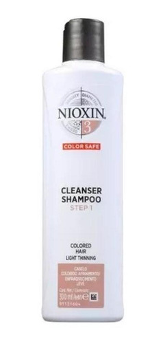 Kit Nioxin 3 Shampoo 300ml + Condicionador 300ml