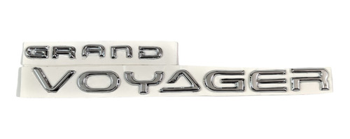 Emblema Grand Voyager Letras Adherible Cromo