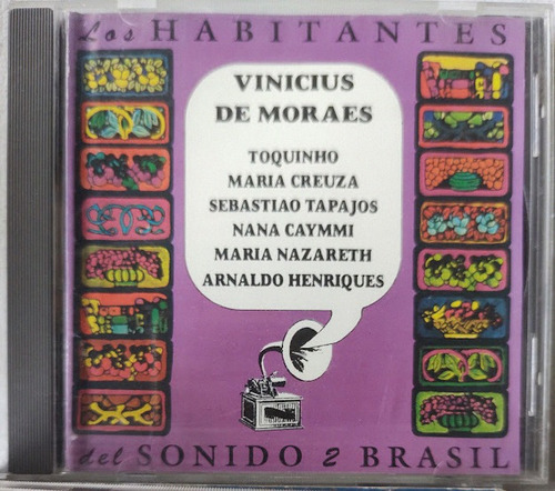 Los Habitantes Del Sonido 2 Brasil Cd Impecable Como Nuevo 