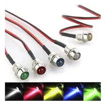 Comprar Vrabocry 10pcs Luz De Diodo Led De 5 Mm Diodo Difundido Lent