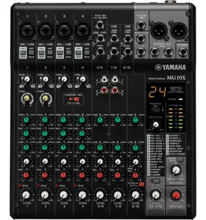 Consola Mezcladora Yamaha Mg10x 10 Canales Nueva Envio