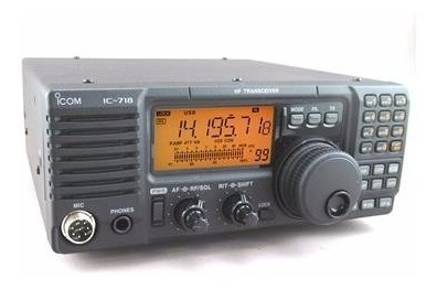 Icom Ic-718 Hf Transceptor De Rádio Marítimo Barco 100 Watt
