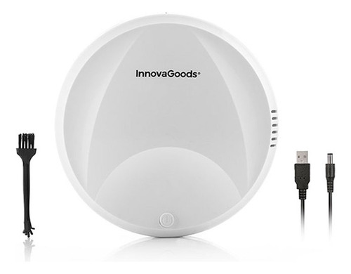 Aspiradora Robot Inteligente Innovagoods Blanco Robac 1000