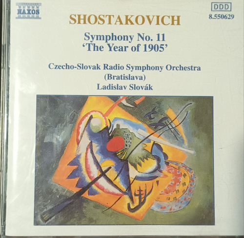 Shostakovich Symphony No. 11 - Ladislav Slovak Cd  