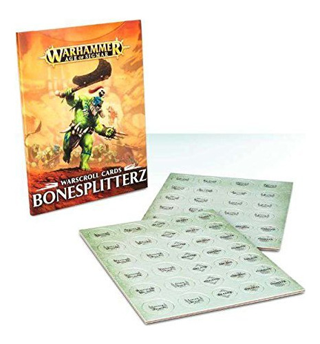 Warhammer Aos Warscroll Cards: Bonesplitterz