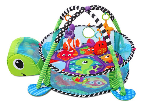 Alfombra Gimnasio Felcraft Fitch Baby Tortuga Pelotero