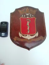 Comprar Escudo Naval Base Madera Ara Hospital Naval Rio Santiago