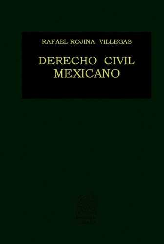 Libro Derecho Civil Mexicano 6. Volumen 1 Contratos Porrua