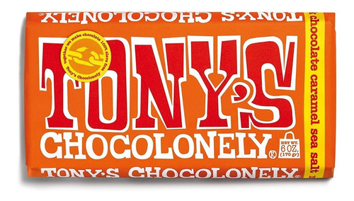 Tony´s Chocolate Con Leche, Caramelo Y Sal De Mar 180 Gr