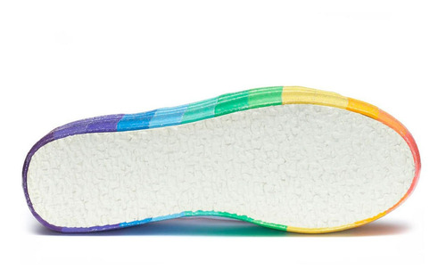 Tenis Mujer Superga 2790-cotwmulticolorglitter Blanco Superg