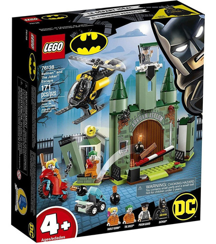 Lego 76138 Batman And The Joker Escape