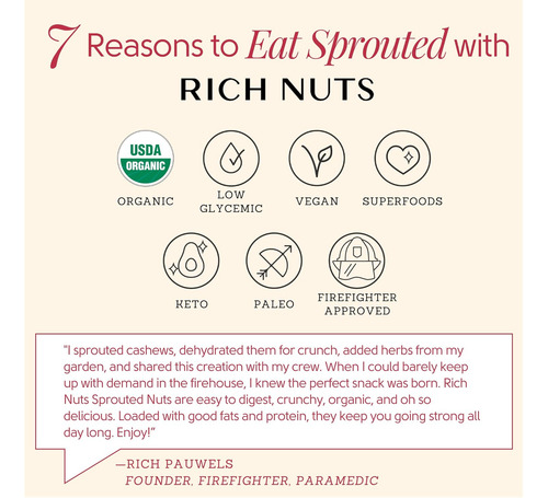 Rich Nuts Go Nuts & Berries Mezcla Gourmet De Frutos Secos G