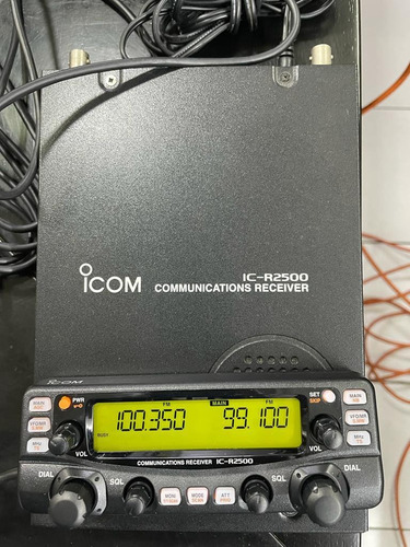 Icom Ic-pcr2500 Radio Receptor Doble De Mesa/movil  Software