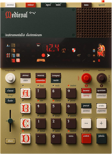 Sampler Medieval Teenage Engineering Ep-1320, Caja De Ritmos