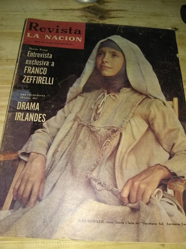 Revista La Nación Franco Zeffirelli 10 De Octubre 1971