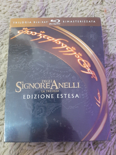 Box Blu Ray Senhor Dos Anéis Ed. Estendidas E Remasterizadas