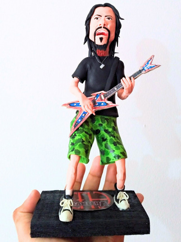 Miniatura Boneco Dimebag Darrel Pantera Rock