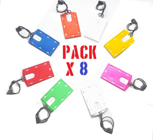 Identificador Tag Pack X8 Marbete Valija Mochila V.crespo