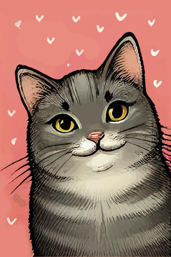 Notebook Of Cat: Lines Alex Cast