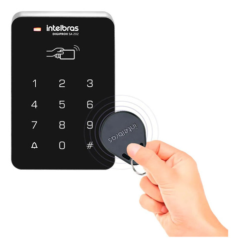 Controlador De Acesso Digiprox Rfid Sa202 Intelbras