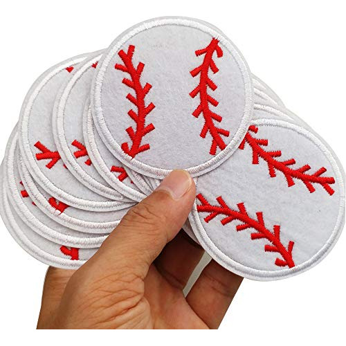 Parches Bordados De Béisbol Y Softbol De 2.6 X2.6 , Ju...