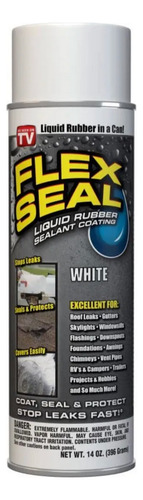 Flex Seal Sellador Spray 396gr Color Blanco Blanco
