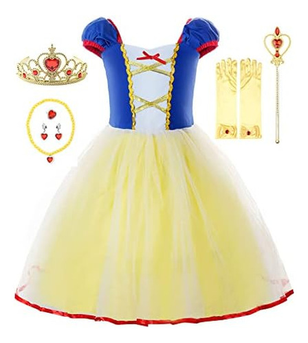 Vestido De Disfraz De Princesa Para Fiesta De Cumpleaños (1t