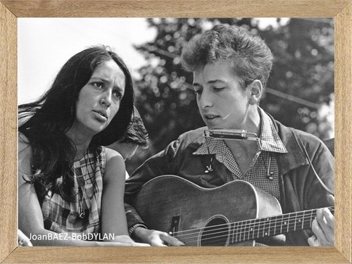  Joan Baez - Bob Dylan Cuadros Carteles Posters  M468