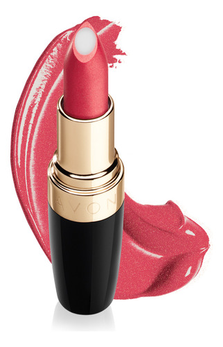 Avon Ultra Color Rich Extra Plump Lápiz Labial Extra Volumen Acabado Cremoso Color Rose