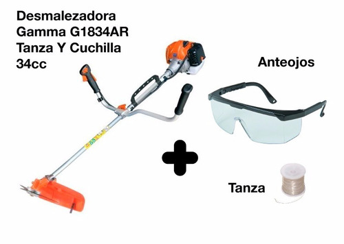 Combo Gamma Desmalezadora G1834ar + Lente Protector