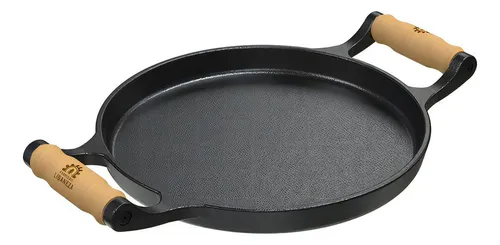 comprar Chapa Lisa Picanha Fritas Restaurante Ferro Redonda Servir Cor Frigideira De Ferro