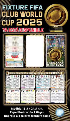 100 Fixture Mundial De Clubes Con Publicidad