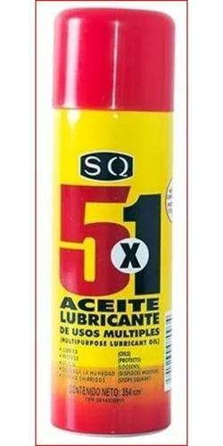 Aceite Sq 5x1 En Spray De 235cc 8qa 5-x-1