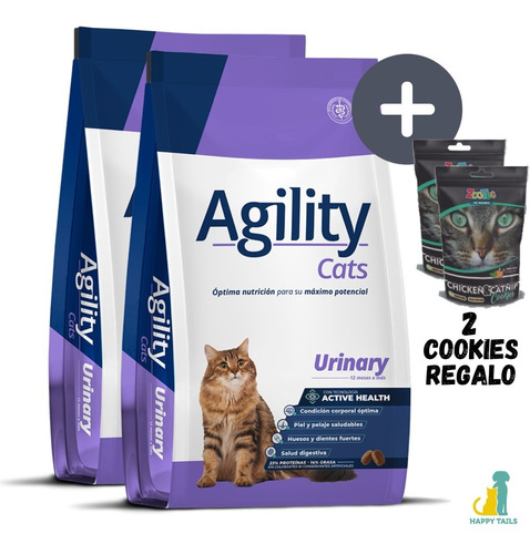 Agility Urinary 2 X 10 Kg (20 Kg Totales) + Envio Gratis 