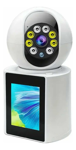 Camara De Vigilancia Wifi C/ Pantalla Ideal P/ Videollamada