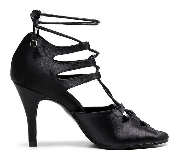 LILICAT✈✈ Zapatos de Baile/Zapatos Latinos de satén Mujeres Mujeres&Niña Zapatos Latinos de Baile Zapatillas de Baile de Salón Salsa Performance Calzado de Danza,Modelo 