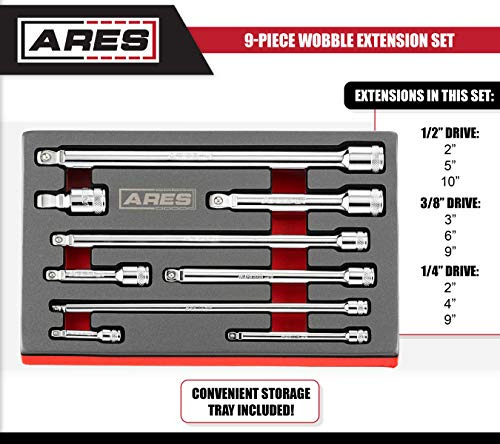 Ares 70330 | Juego De Extensión Wobble De 9 Piezas | Constru