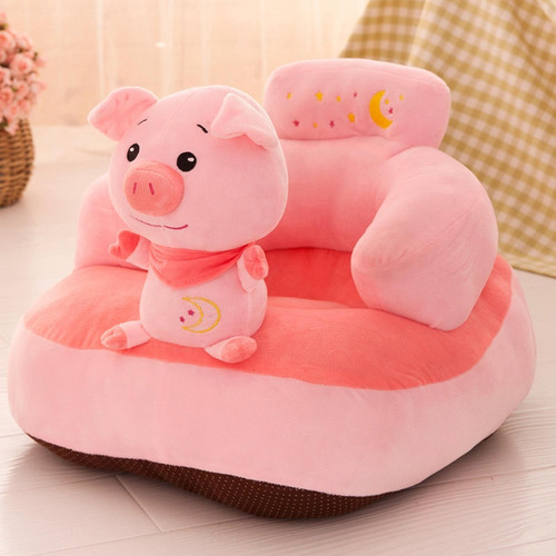 W Asiento Para Niños Funda De Asiento De Sofá Suave Cerdo