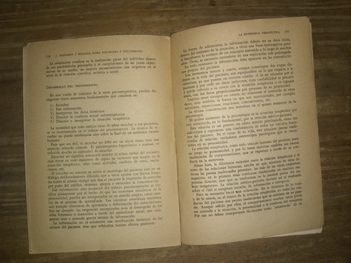 Estudios Sobre Psicología Y Psicoterapia - José A. Itzigsohn (Usado)