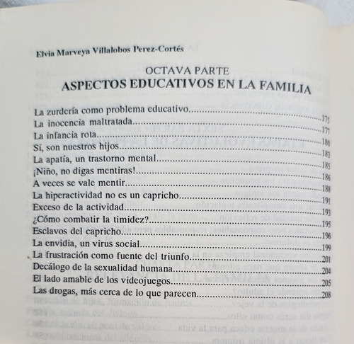 La Familia Como Agente Educador, De Villalobos Pérez-cortés (Usado)